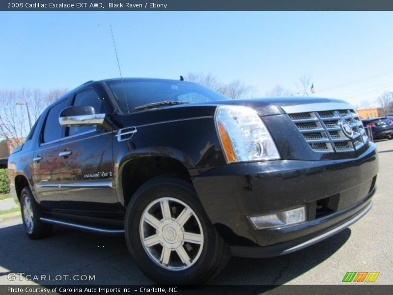 Black Raven / Ebony 2008 Cadillac Escalade EXT AWD