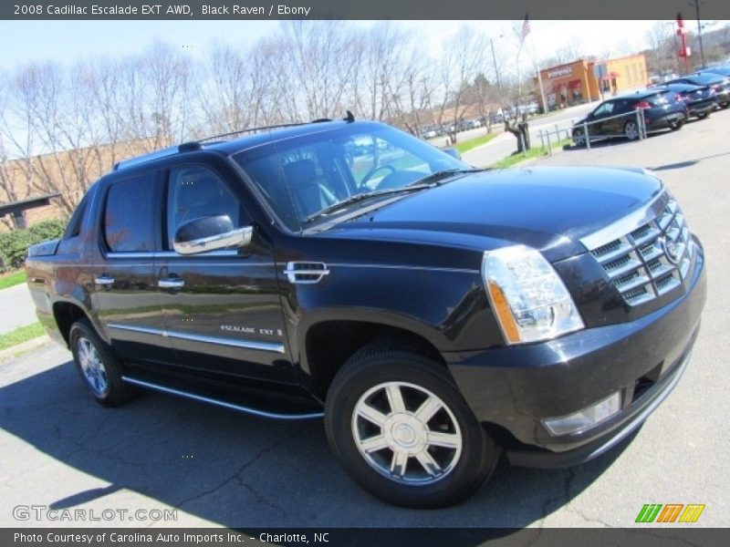 Black Raven / Ebony 2008 Cadillac Escalade EXT AWD