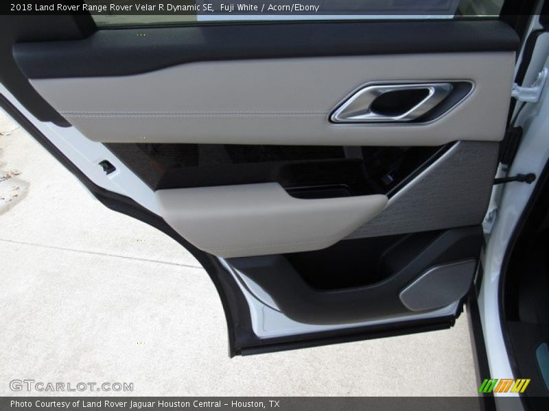 Fuji White / Acorn/Ebony 2018 Land Rover Range Rover Velar R Dynamic SE