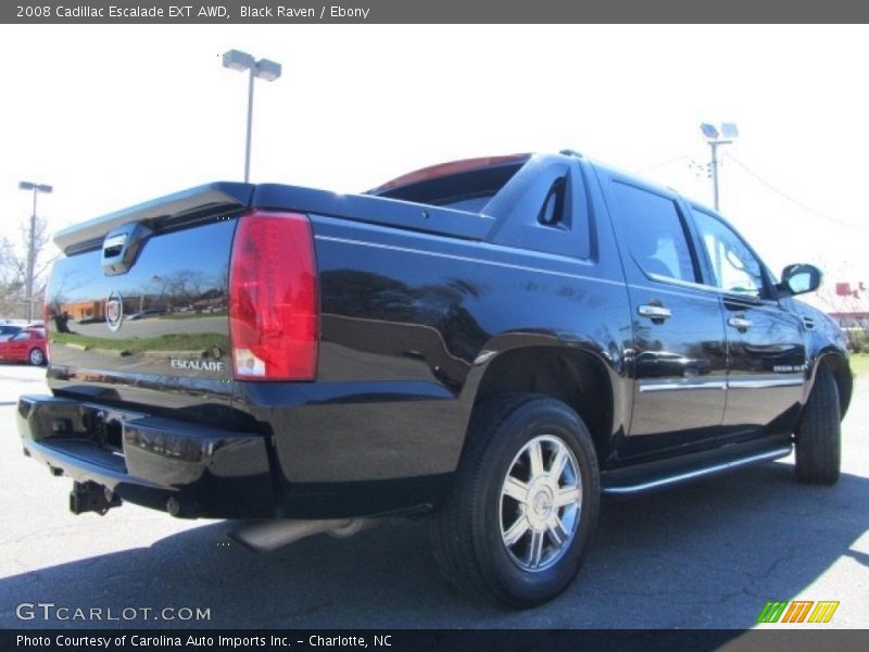 Black Raven / Ebony 2008 Cadillac Escalade EXT AWD