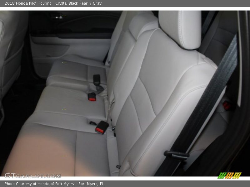 Crystal Black Pearl / Gray 2018 Honda Pilot Touring