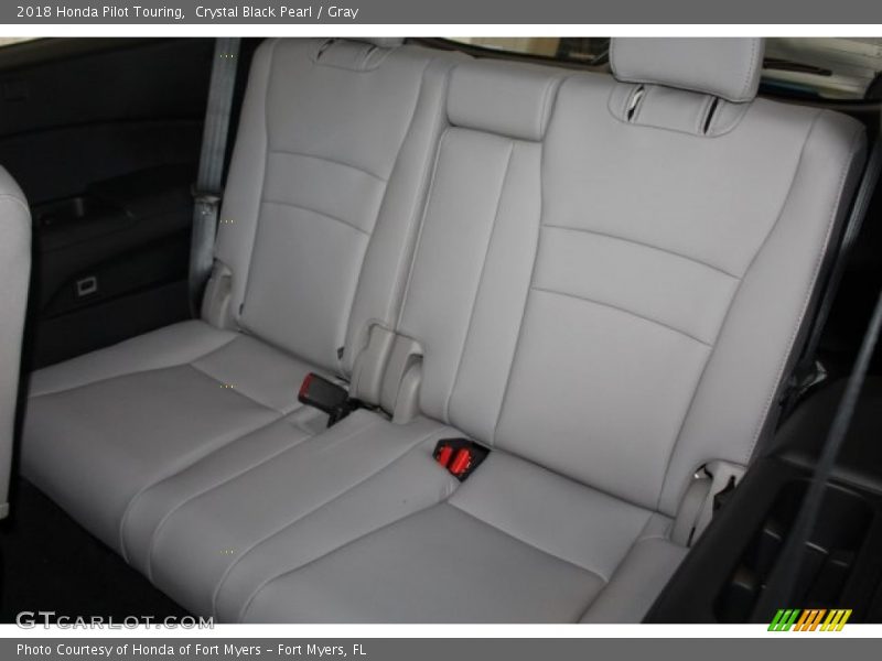 Crystal Black Pearl / Gray 2018 Honda Pilot Touring