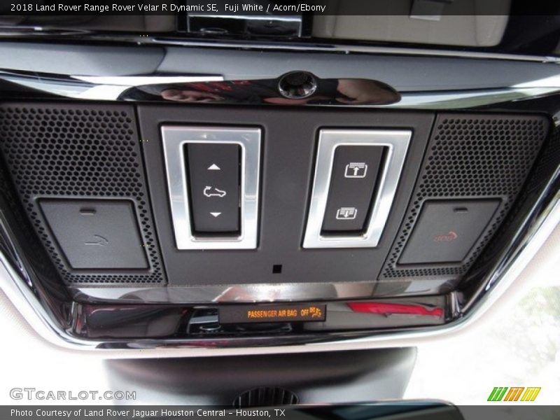 Fuji White / Acorn/Ebony 2018 Land Rover Range Rover Velar R Dynamic SE