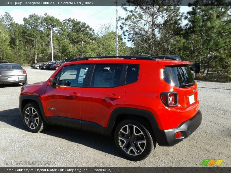 Colorado Red / Black 2018 Jeep Renegade Latitude