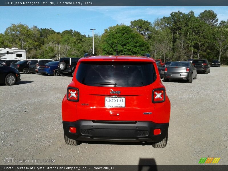 Colorado Red / Black 2018 Jeep Renegade Latitude