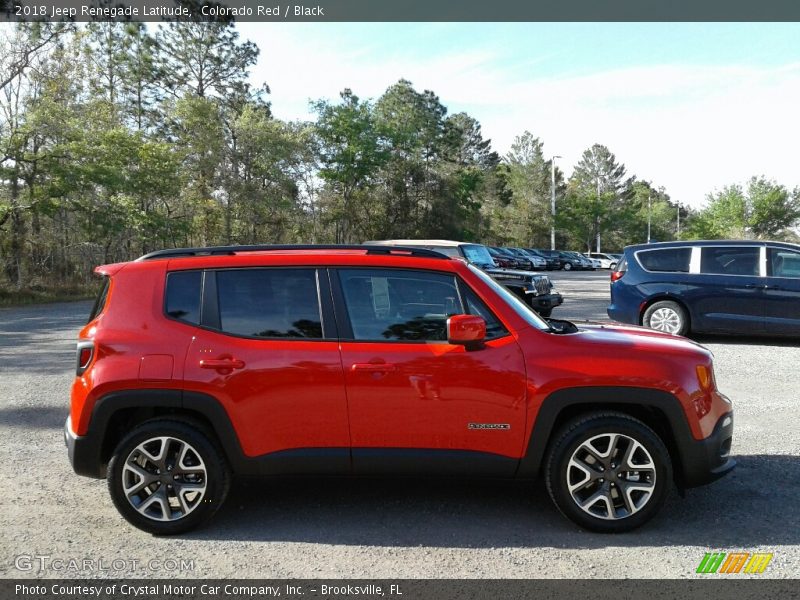 Colorado Red / Black 2018 Jeep Renegade Latitude