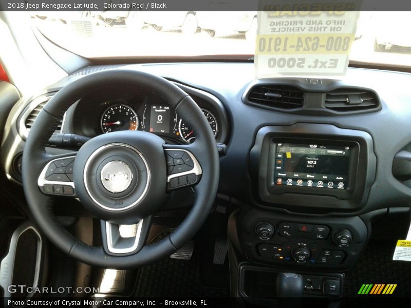 Colorado Red / Black 2018 Jeep Renegade Latitude