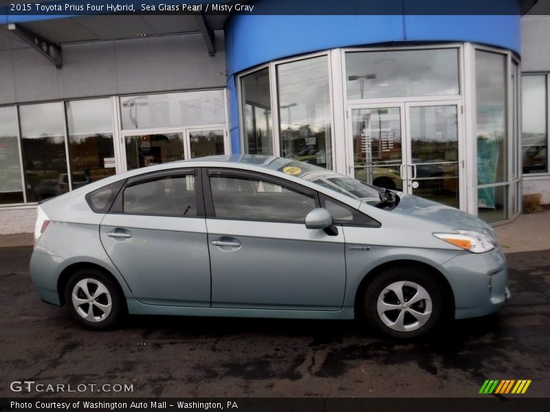 Sea Glass Pearl / Misty Gray 2015 Toyota Prius Four Hybrid