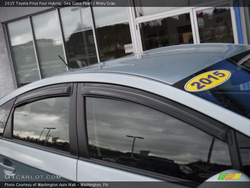 Sea Glass Pearl / Misty Gray 2015 Toyota Prius Four Hybrid