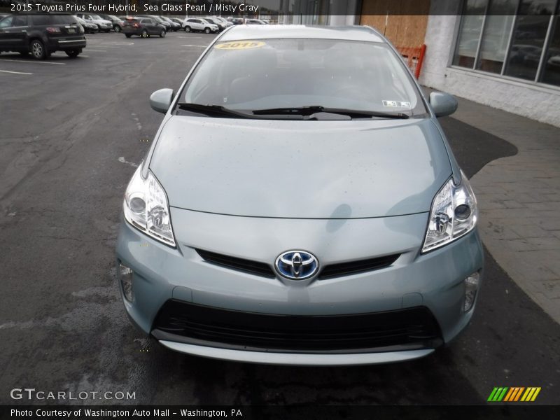 Sea Glass Pearl / Misty Gray 2015 Toyota Prius Four Hybrid