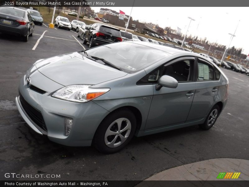 Sea Glass Pearl / Misty Gray 2015 Toyota Prius Four Hybrid