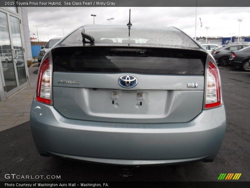 Sea Glass Pearl / Misty Gray 2015 Toyota Prius Four Hybrid