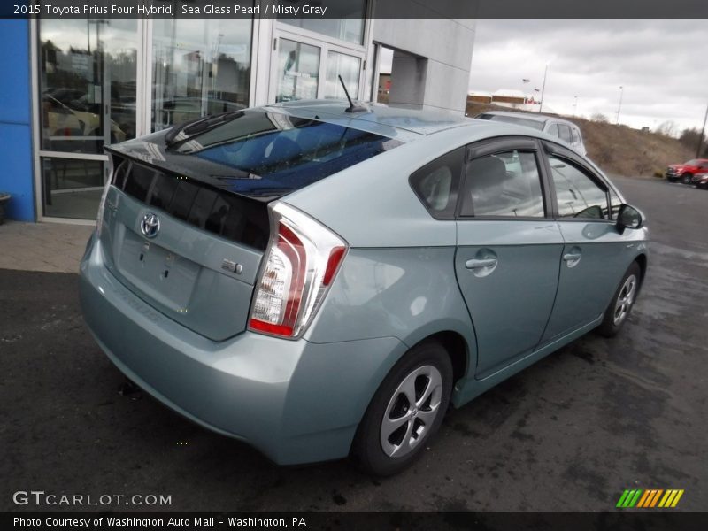 Sea Glass Pearl / Misty Gray 2015 Toyota Prius Four Hybrid
