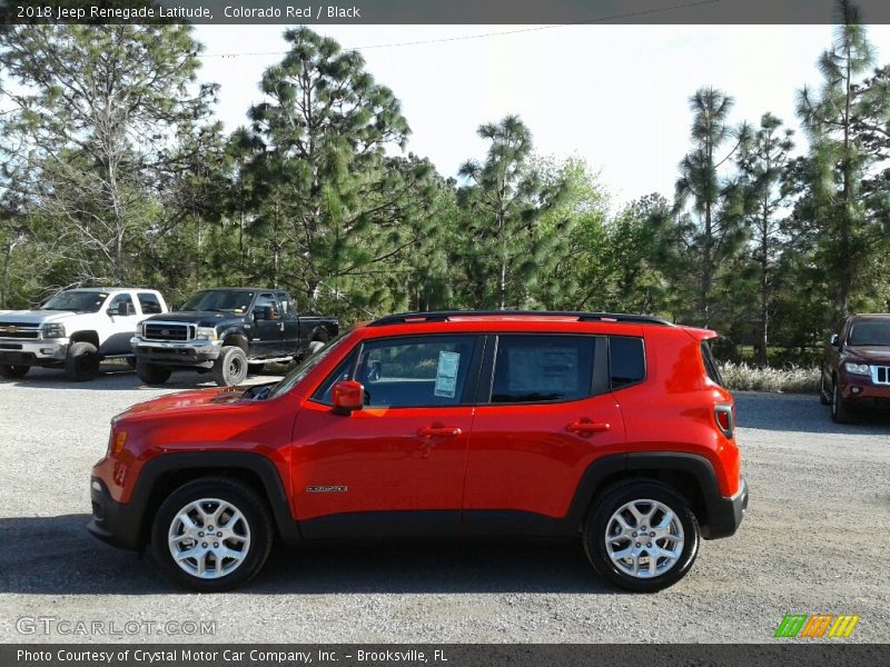Colorado Red / Black 2018 Jeep Renegade Latitude