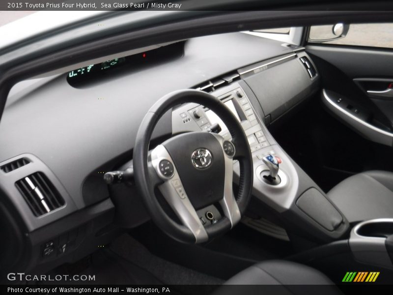 Sea Glass Pearl / Misty Gray 2015 Toyota Prius Four Hybrid