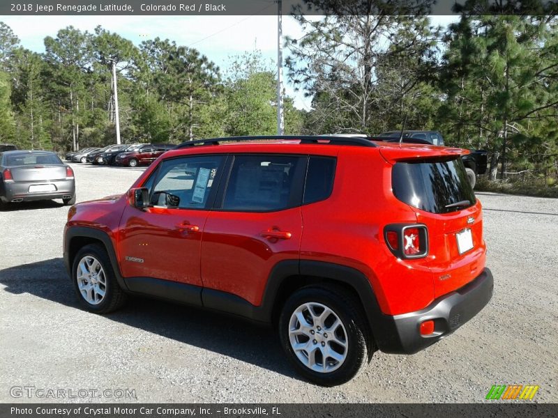 Colorado Red / Black 2018 Jeep Renegade Latitude