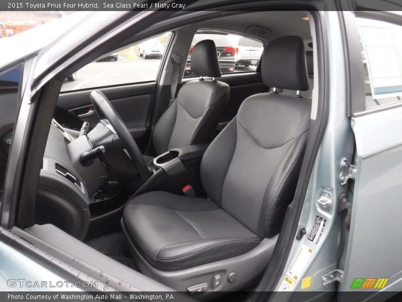 Sea Glass Pearl / Misty Gray 2015 Toyota Prius Four Hybrid