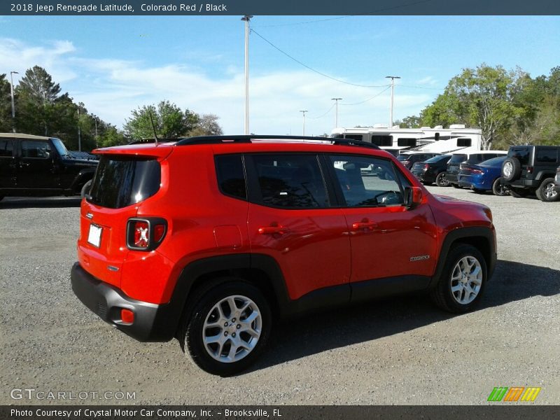 Colorado Red / Black 2018 Jeep Renegade Latitude