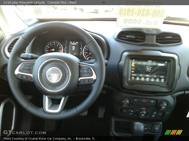 Colorado Red / Black 2018 Jeep Renegade Latitude