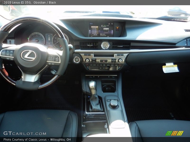 Obsidian / Black 2018 Lexus ES 350