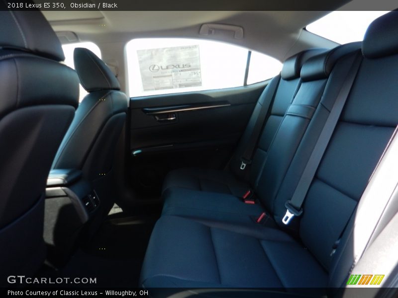 Obsidian / Black 2018 Lexus ES 350