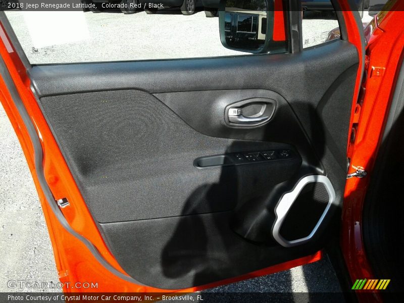 Colorado Red / Black 2018 Jeep Renegade Latitude