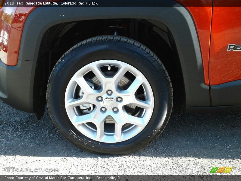 Colorado Red / Black 2018 Jeep Renegade Latitude