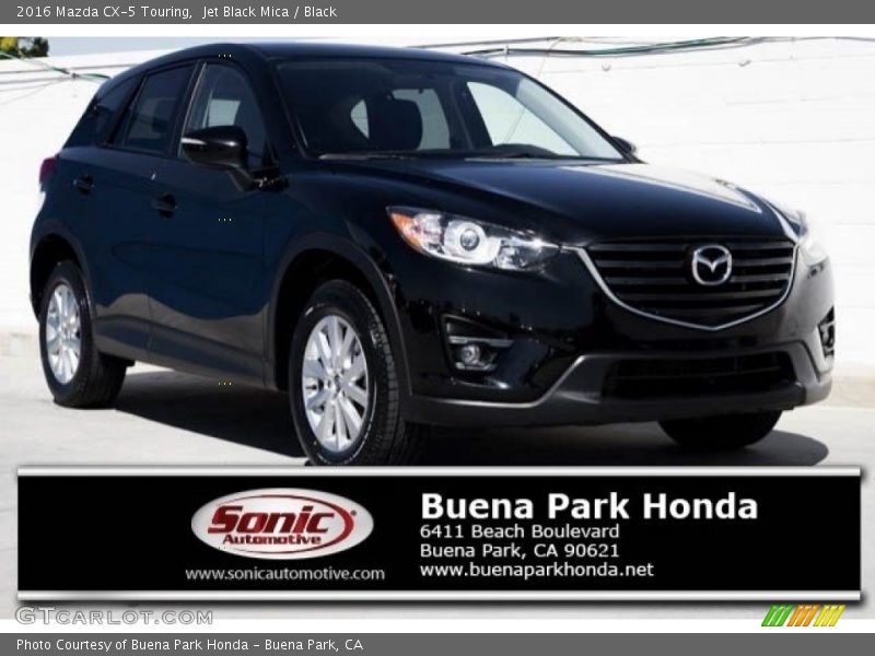 Jet Black Mica / Black 2016 Mazda CX-5 Touring