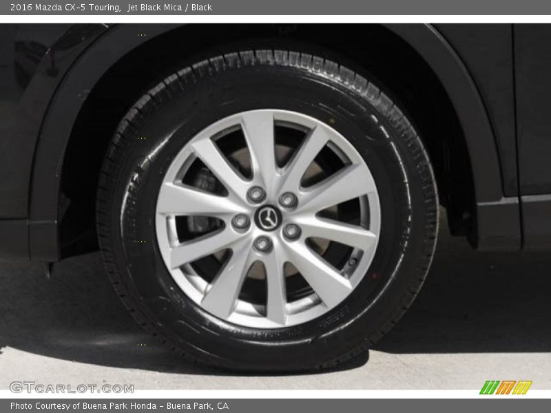 Jet Black Mica / Black 2016 Mazda CX-5 Touring