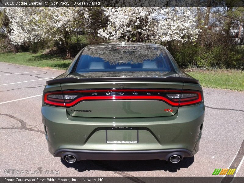 F8 Green / Black 2018 Dodge Charger R/T Scat Pack