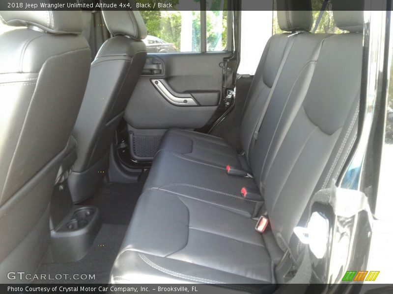 Black / Black 2018 Jeep Wrangler Unlimited Altitude 4x4