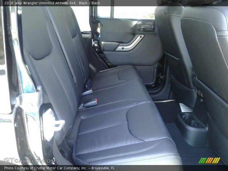 Black / Black 2018 Jeep Wrangler Unlimited Altitude 4x4