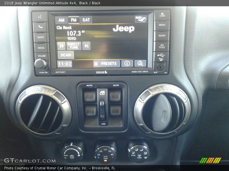 Black / Black 2018 Jeep Wrangler Unlimited Altitude 4x4