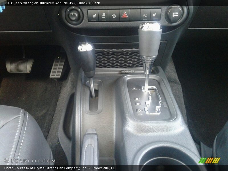Black / Black 2018 Jeep Wrangler Unlimited Altitude 4x4
