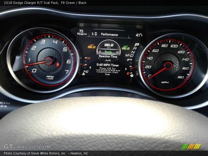 F8 Green / Black 2018 Dodge Charger R/T Scat Pack