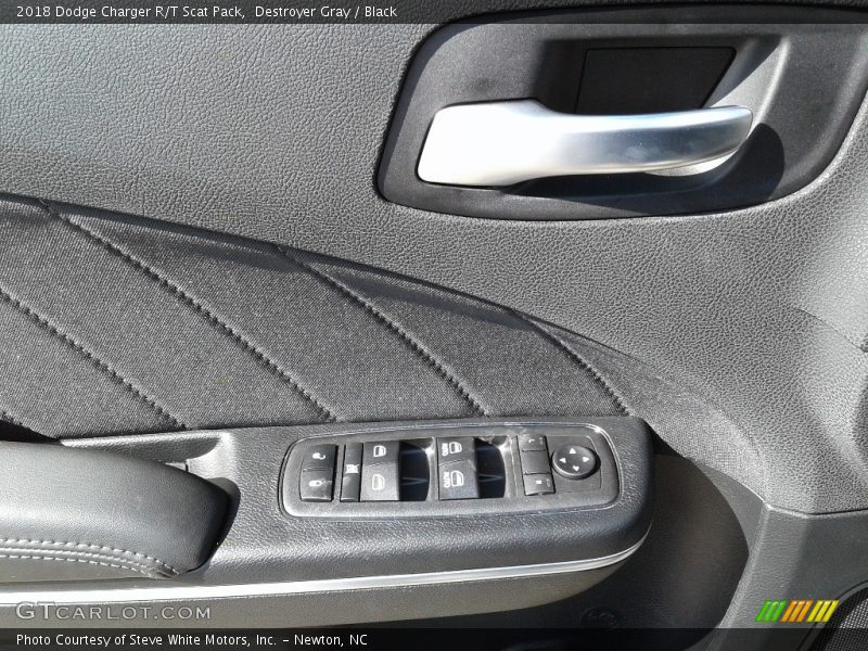 Destroyer Gray / Black 2018 Dodge Charger R/T Scat Pack