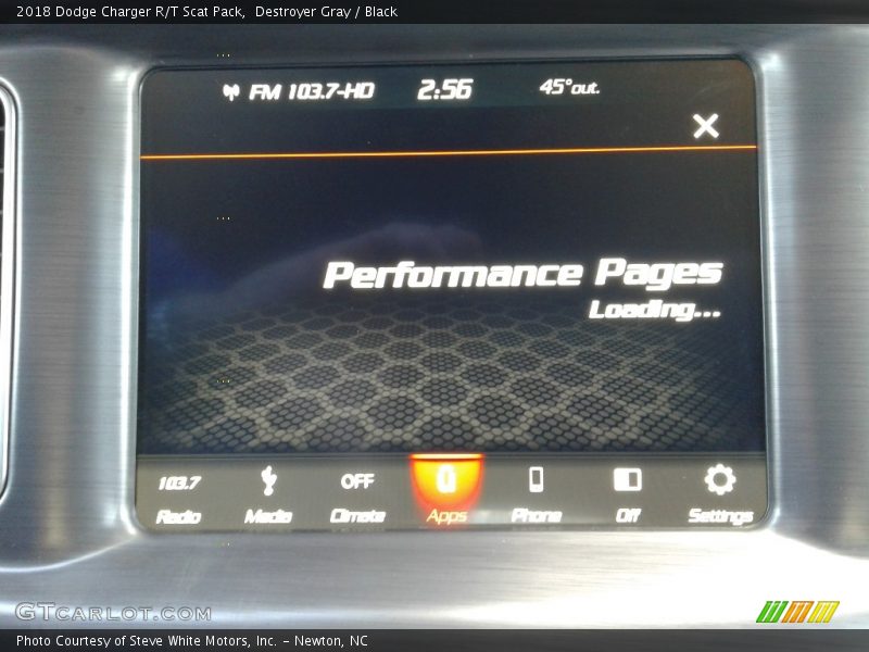 Destroyer Gray / Black 2018 Dodge Charger R/T Scat Pack