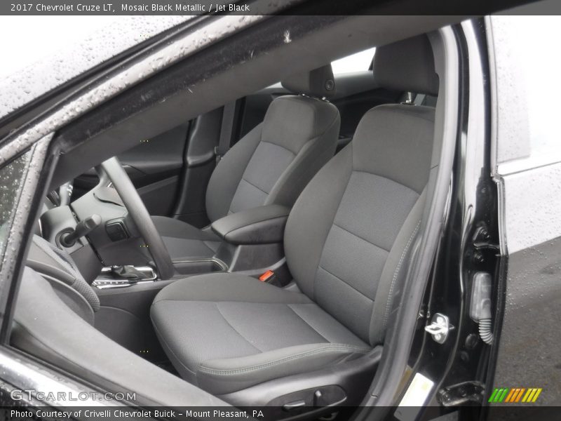 Mosaic Black Metallic / Jet Black 2017 Chevrolet Cruze LT