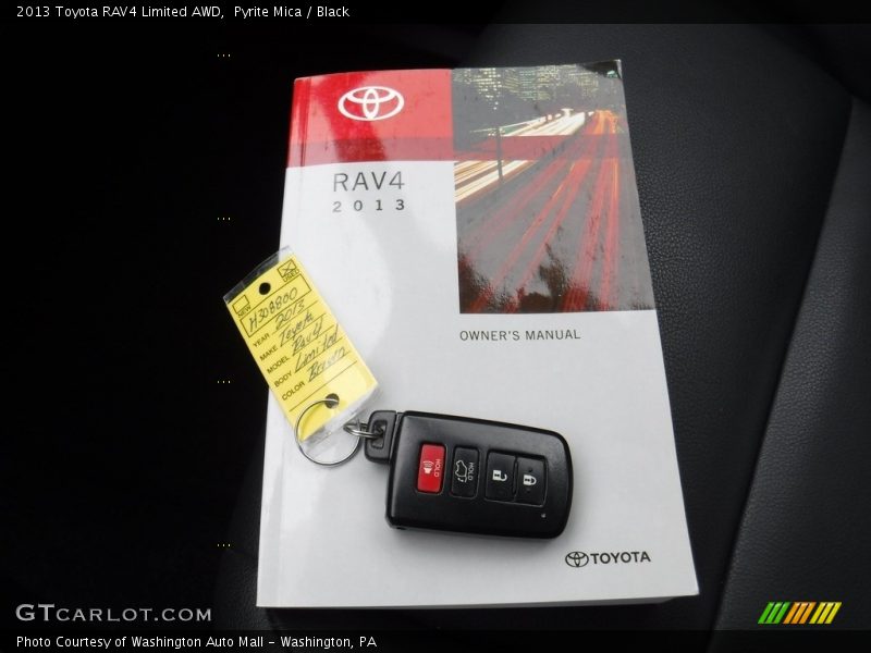 Pyrite Mica / Black 2013 Toyota RAV4 Limited AWD