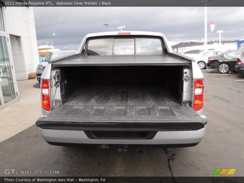 Alabaster Silver Metallic / Black 2011 Honda Ridgeline RTL