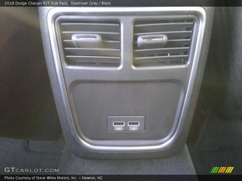 Destroyer Gray / Black 2018 Dodge Charger R/T Scat Pack