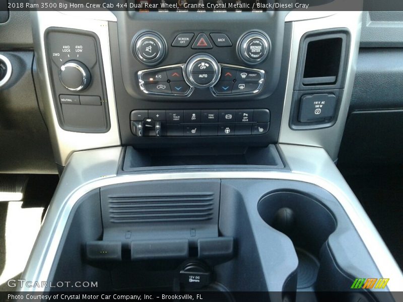 Granite Crystal Metallic / Black/Diesel Gray 2018 Ram 3500 Big Horn Crew Cab 4x4 Dual Rear Wheel