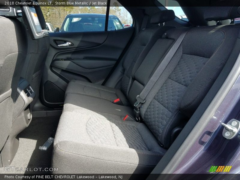 Storm Blue Metallic / Jet Black 2018 Chevrolet Equinox LT