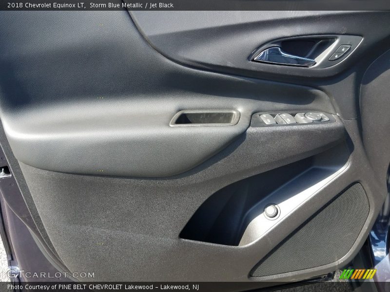 Storm Blue Metallic / Jet Black 2018 Chevrolet Equinox LT