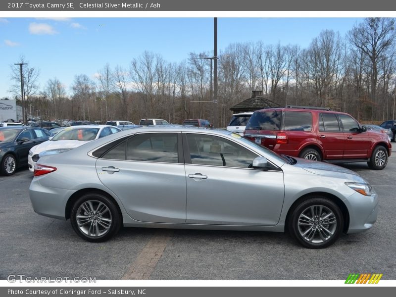 Celestial Silver Metallic / Ash 2017 Toyota Camry SE