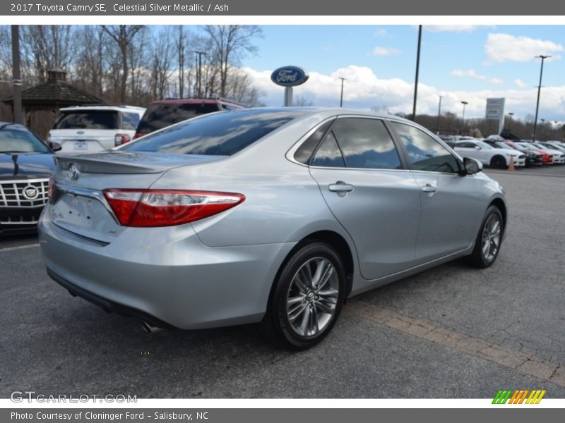 Celestial Silver Metallic / Ash 2017 Toyota Camry SE