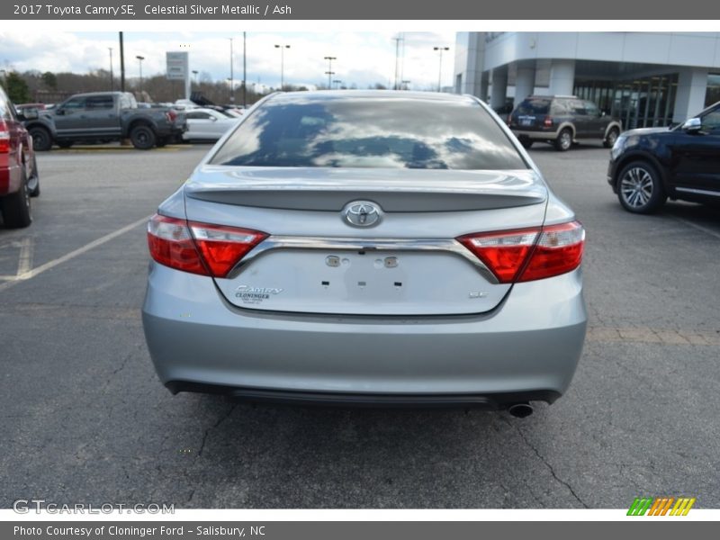 Celestial Silver Metallic / Ash 2017 Toyota Camry SE