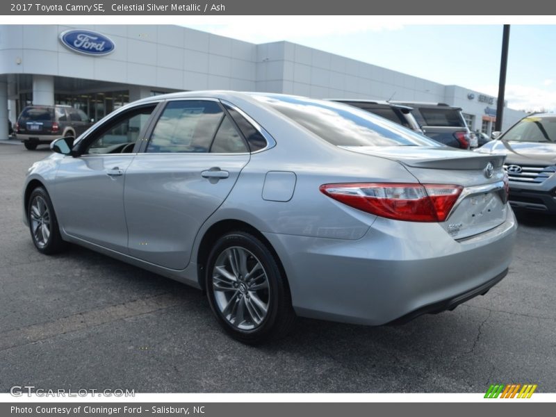 Celestial Silver Metallic / Ash 2017 Toyota Camry SE