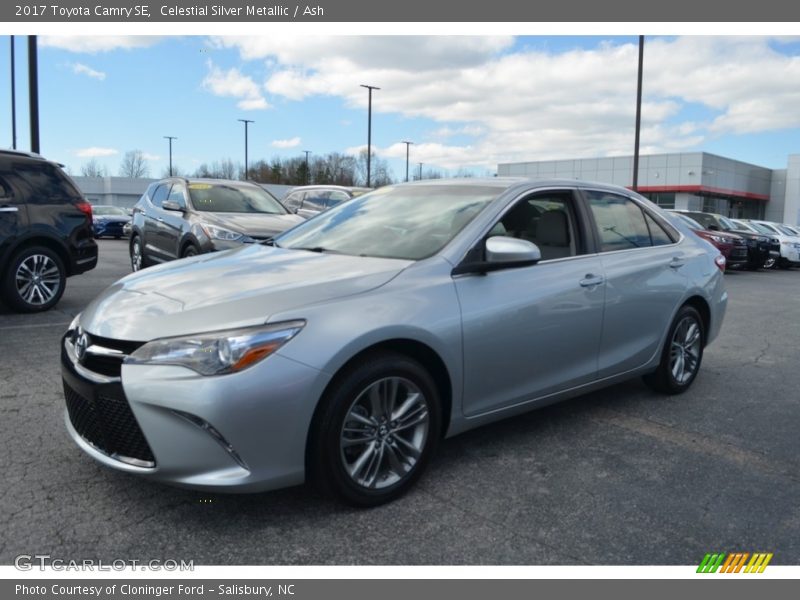 Celestial Silver Metallic / Ash 2017 Toyota Camry SE