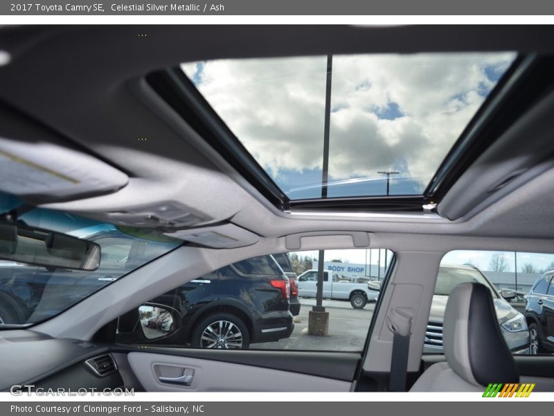 Celestial Silver Metallic / Ash 2017 Toyota Camry SE